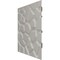 Ekena Millwork 19 5/8in. W x 19 5/8in. H Dublin EnduraWall Decorative 3D Wall Panel Covers 2.67 Sq. Ft. WP20X20DUCCH - alternate 2